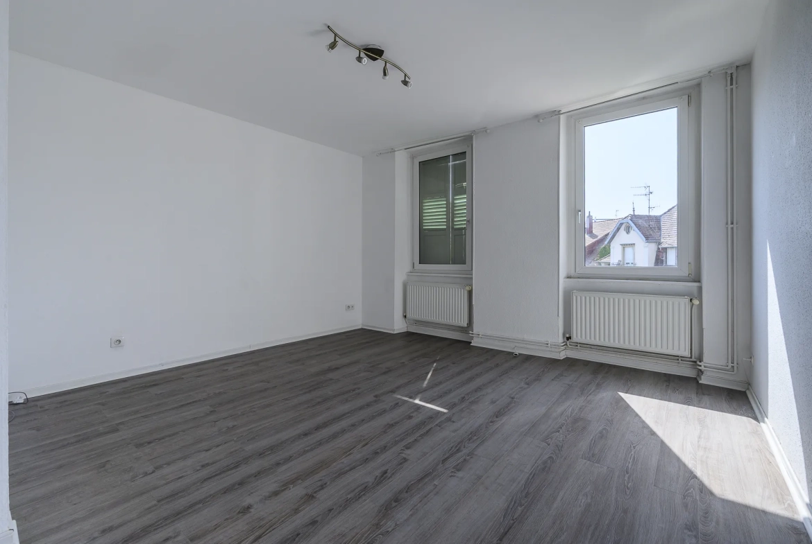 Appartement 2 pièces de 40,79 m² à Strasbourg Stockfeld avec cave et faibles charges 