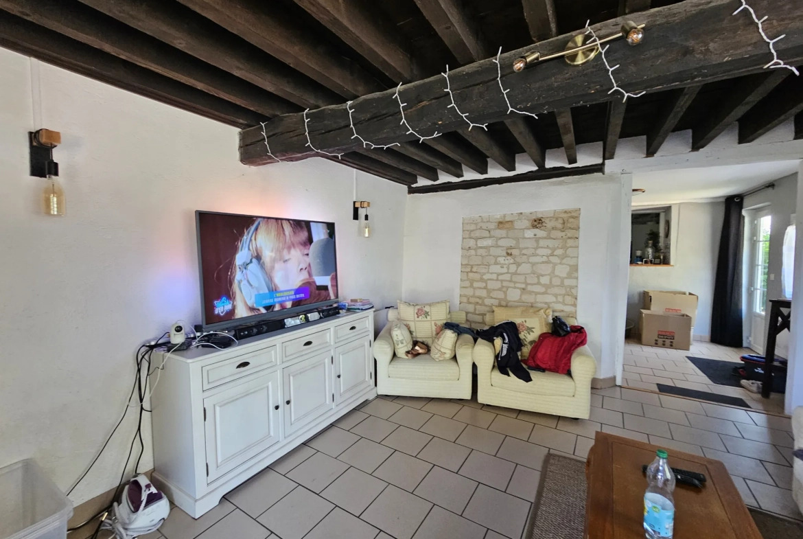 Maison normande rénovée avec jardin entre Cormeilles et Bernay 