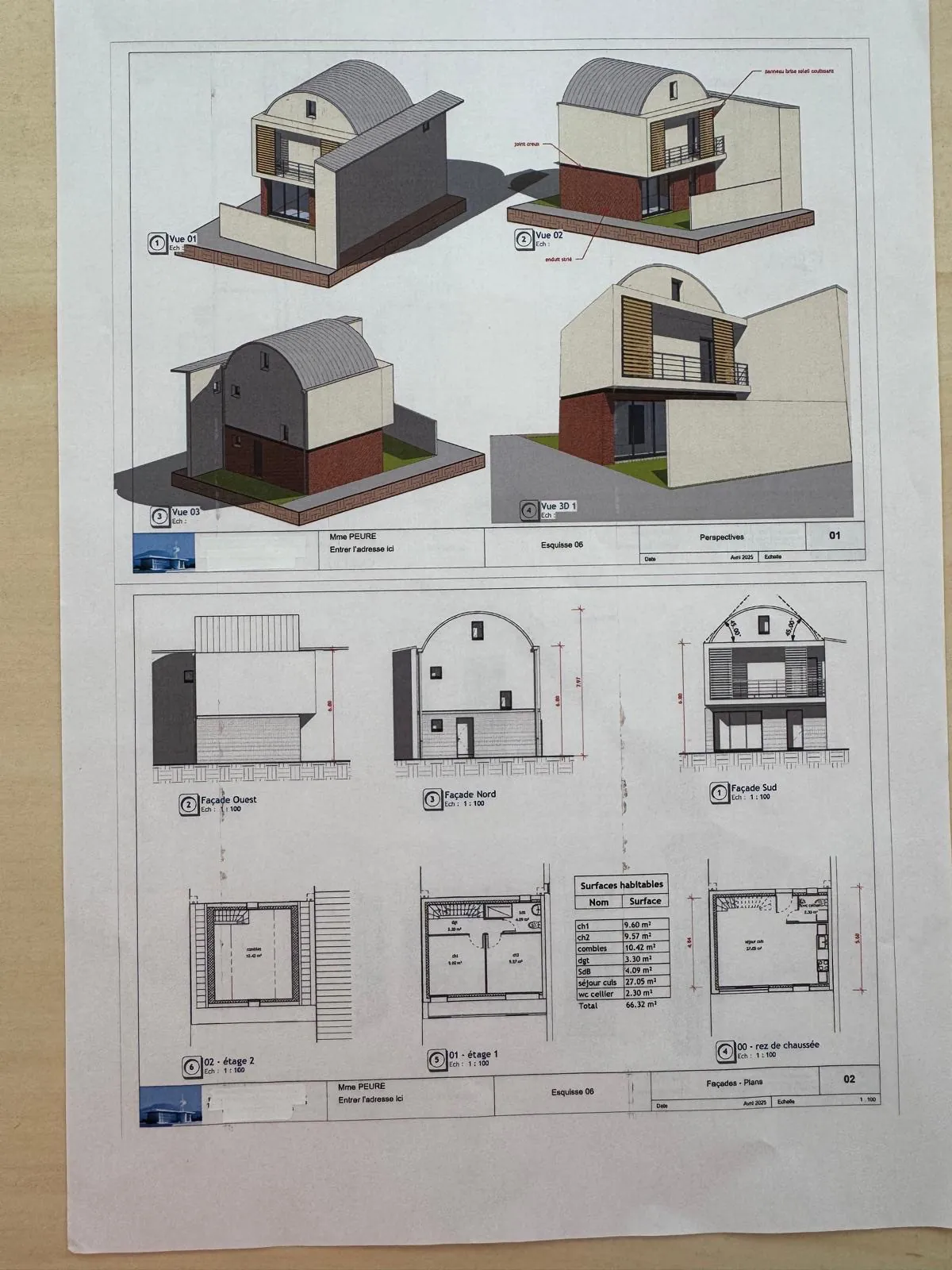 Terrain constructible à Saint-Cloud de 140 m² avec permis en 2025 