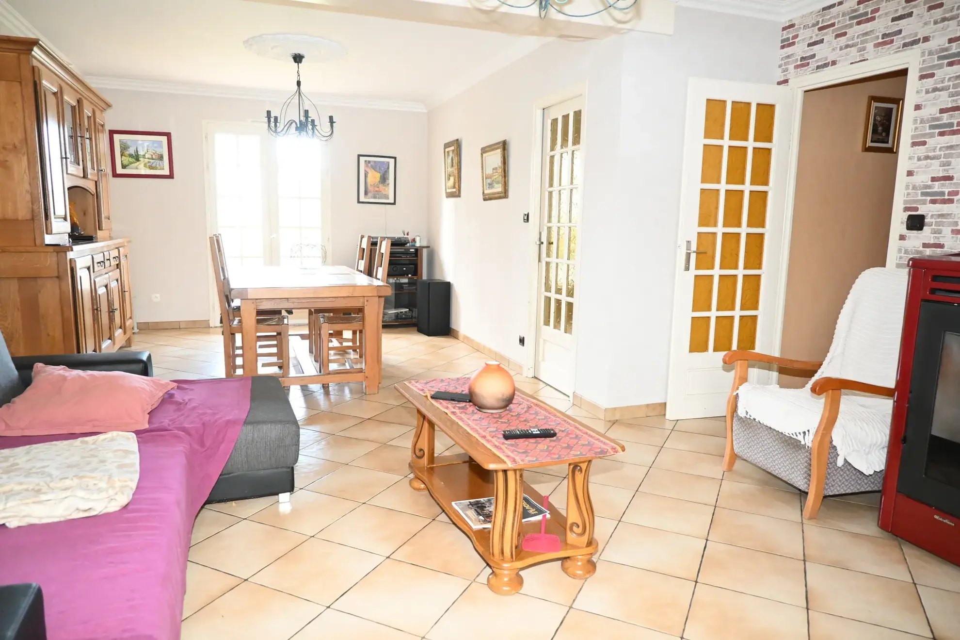 Maison landaise avec 4 chambres et garage à Marmande 