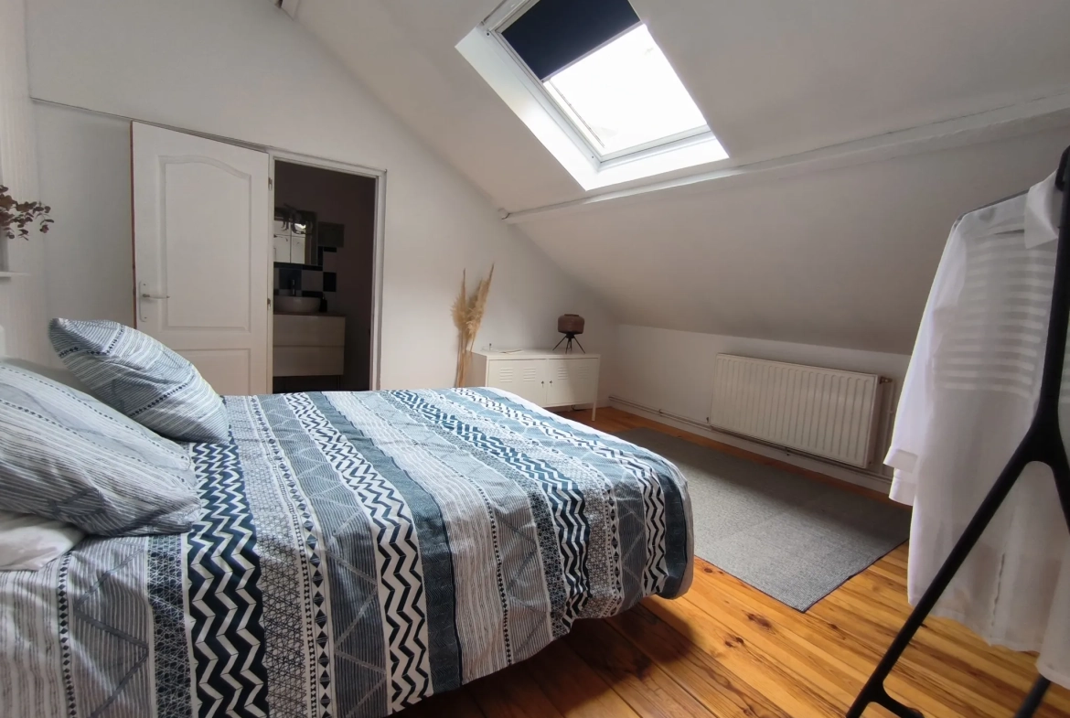 Magnifique appartement de 91 m² en centre-ville d'Elbeuf avec 2 chambres 
