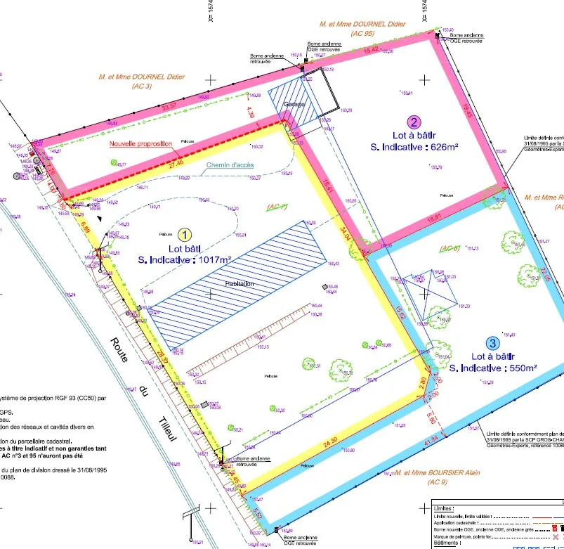 Terrain à bâtir de 602 m² au Mesnil Raoul - Environment calme et dégagé 