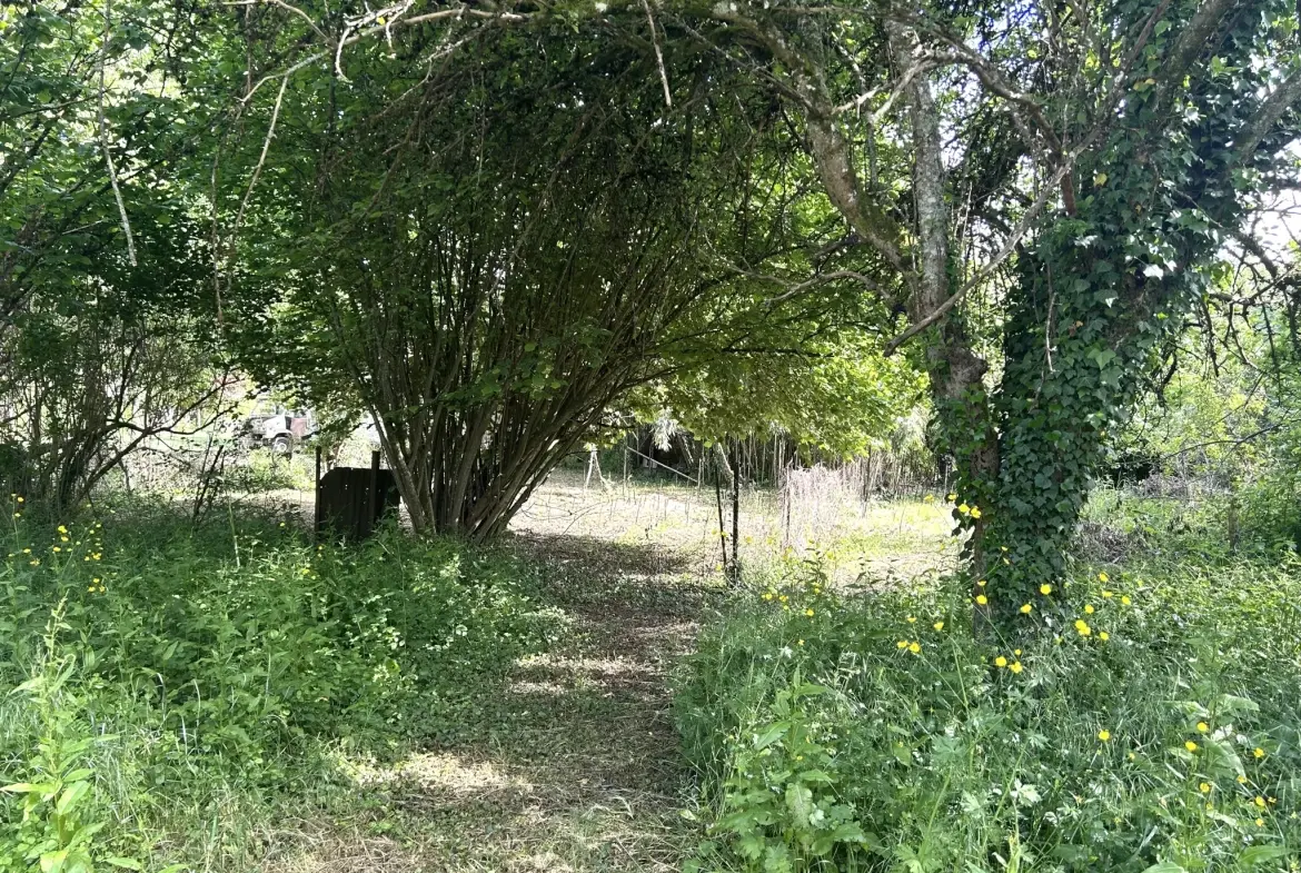 Maison double avec terrain de 3310 m² entre Guerrigny et Premery 