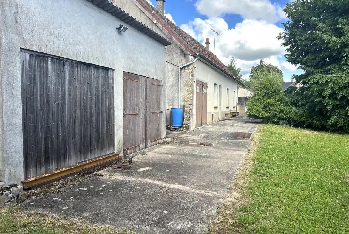 Maison double avec terrain de 3310 m² entre Guerrigny et Premery 