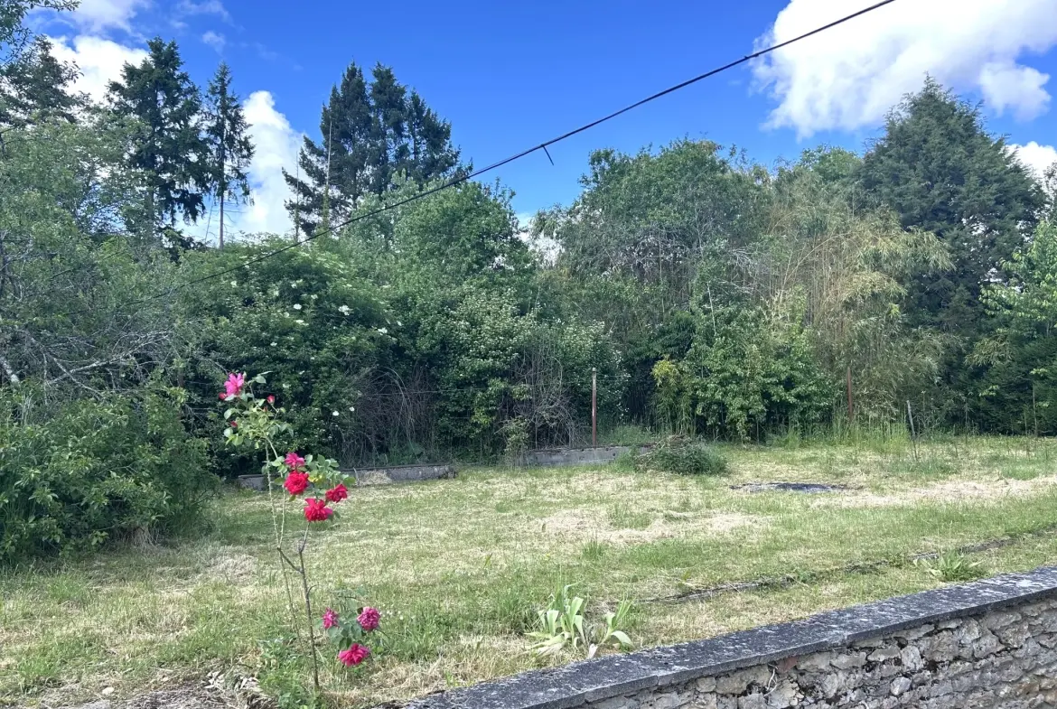 Maison double avec terrain de 3310 m² entre Guerrigny et Premery 