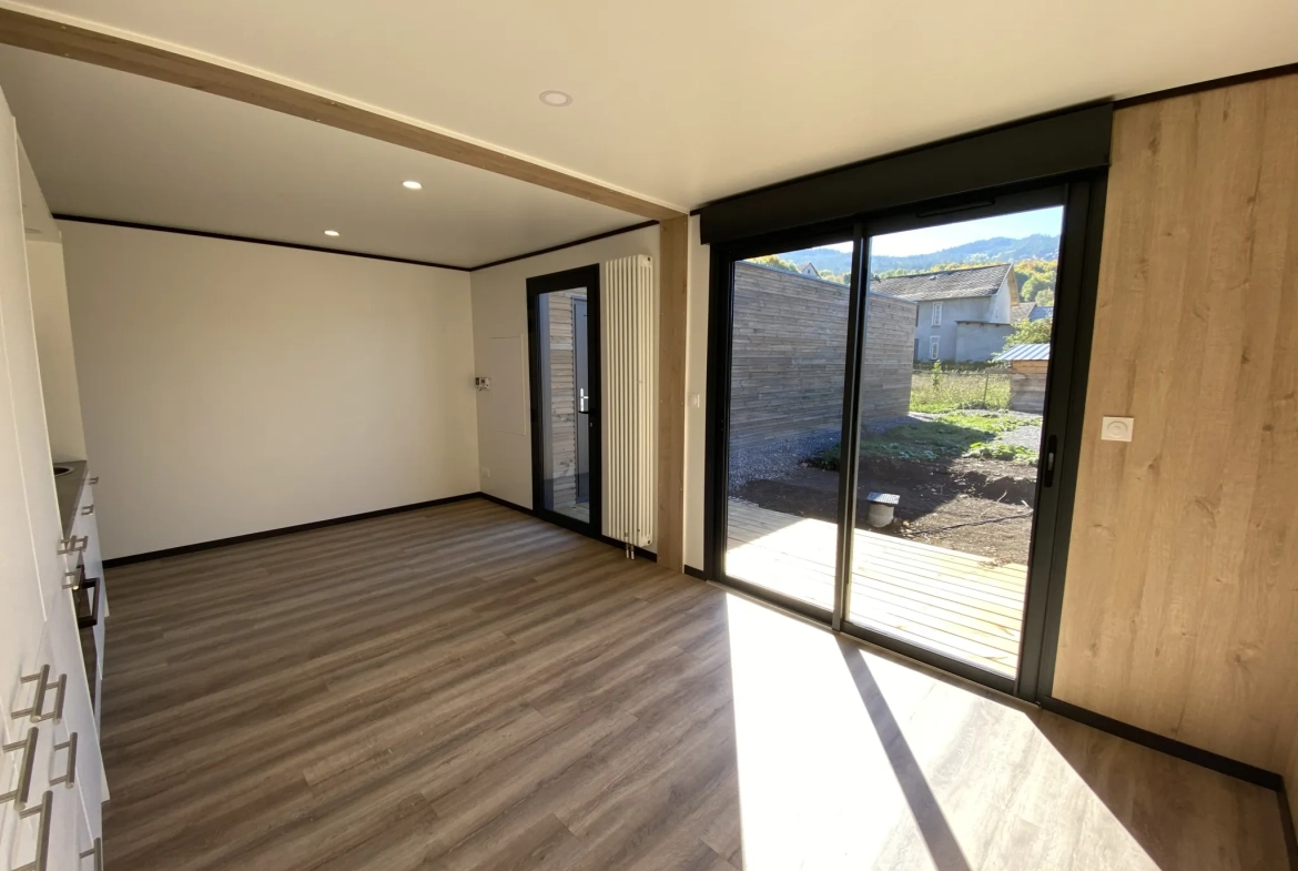 Maison 2 chambres avec terrasse dans résidence à Ancelle 