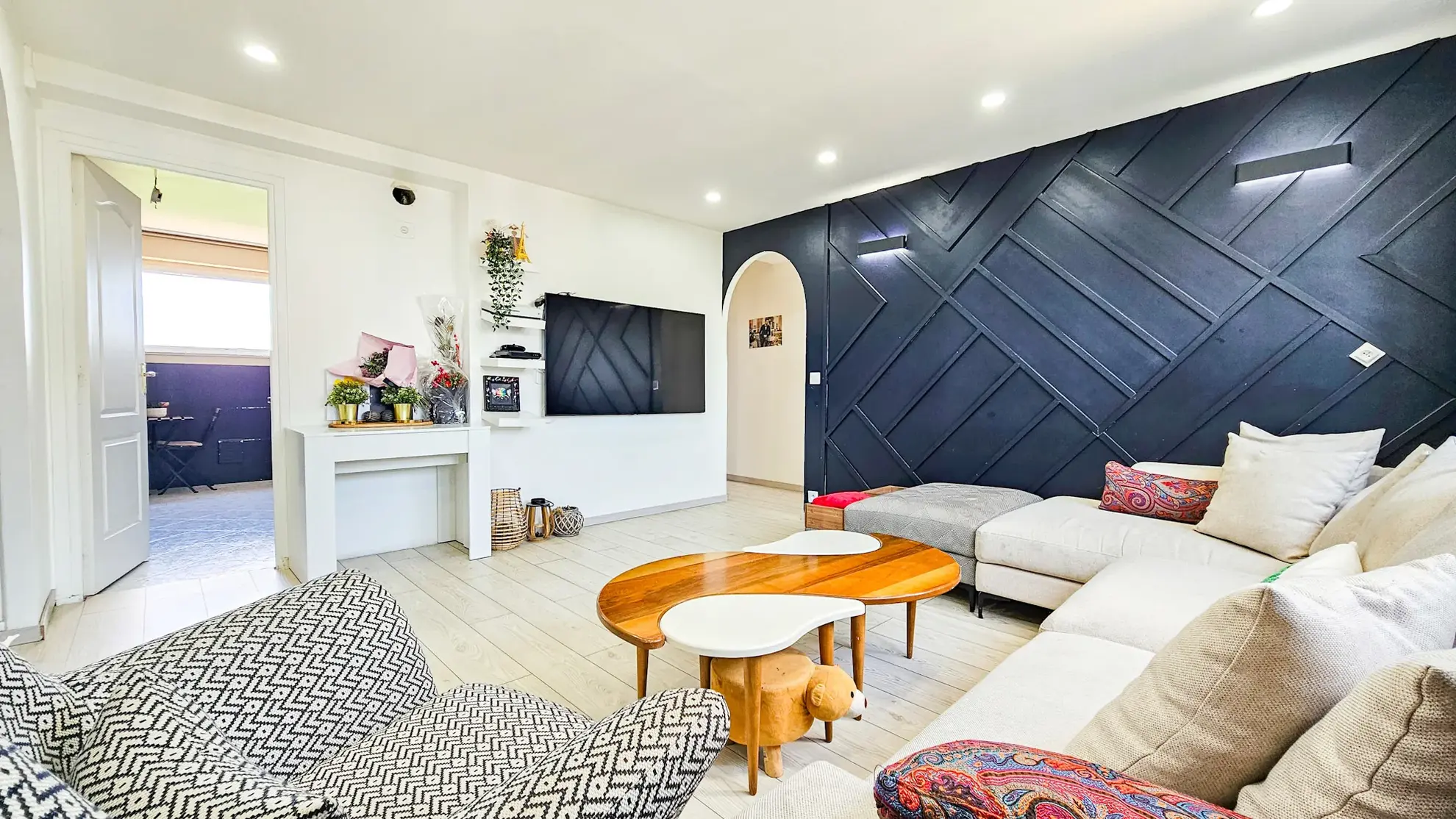 Appartement F4 rénové avec cave et garage à Sartrouville 