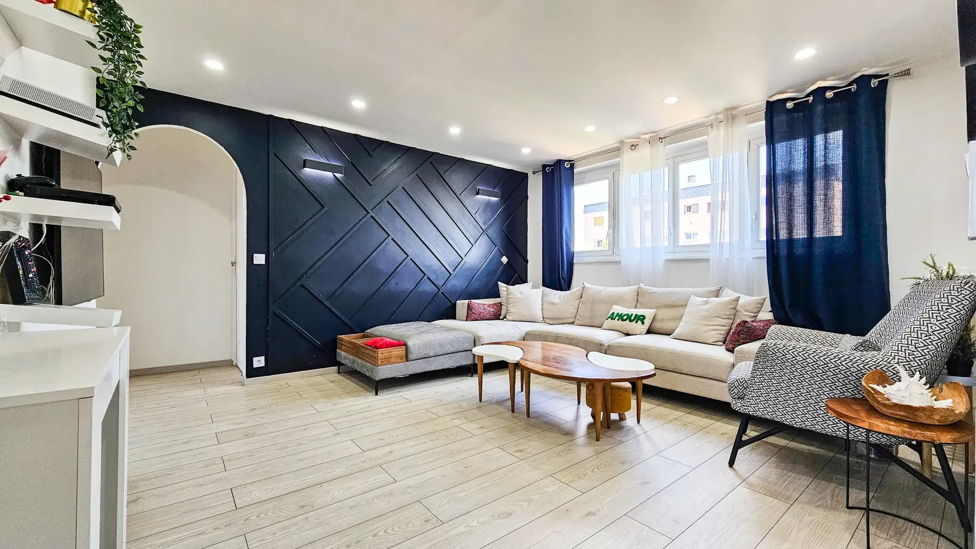 Appartement F4 rénové avec cave et garage à Sartrouville 