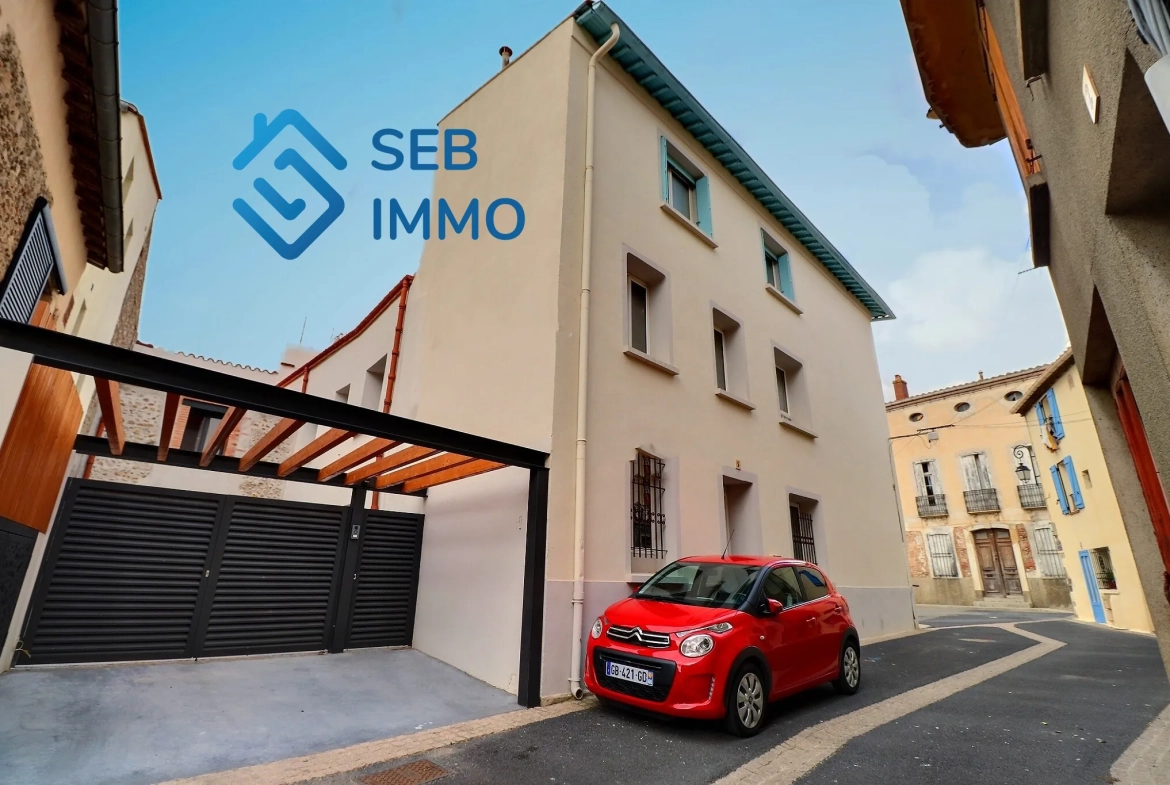 Maison de village rénovée à vendre à Canet-en-Roussillon de 129 m² 