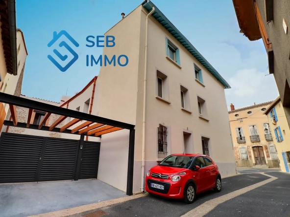 Maison de village rénovée à vendre à Canet-en-Roussillon de 129 m²
