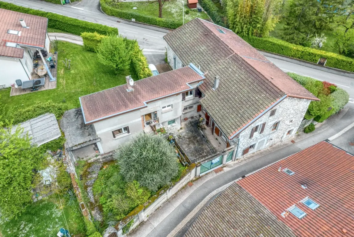 Maison de village à Biviers (38) avec potentiel immobilier sur 264m² 