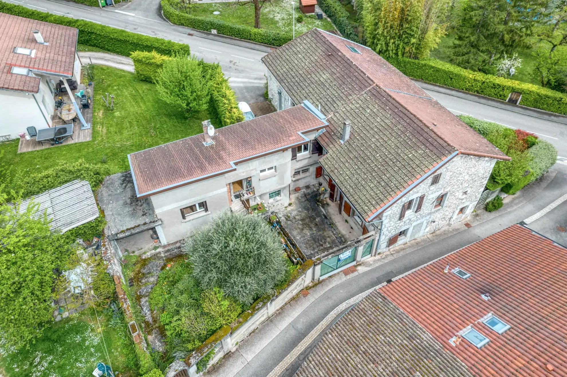 Maison de village à Biviers (38) avec potentiel immobilier sur 264m² 