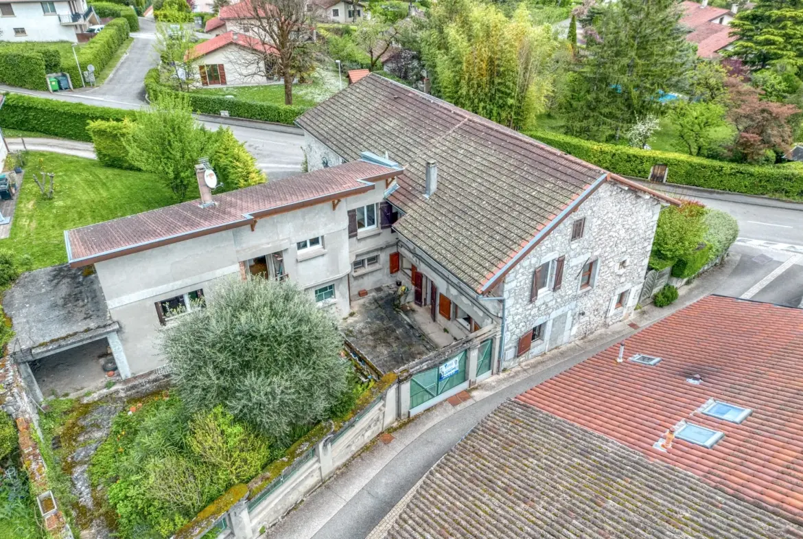 Maison de village à Biviers (38) avec potentiel immobilier sur 264m² 