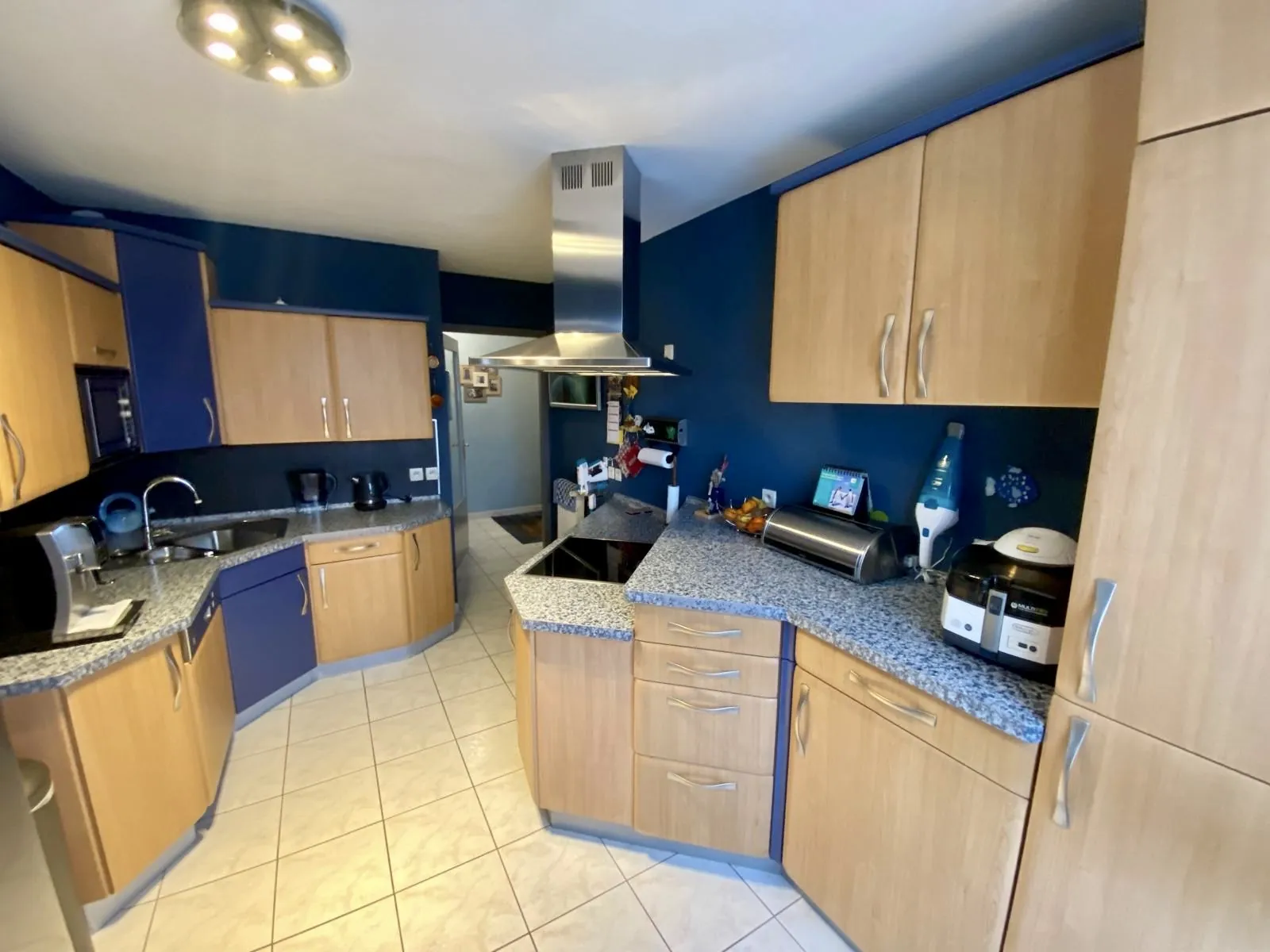 Appartement lumineux de 114 m² avec terrasse, garage et caves à Bartenheim 