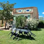 Villa provençale lumineuse avec 3 chambres dans domaine privé à Vidauban