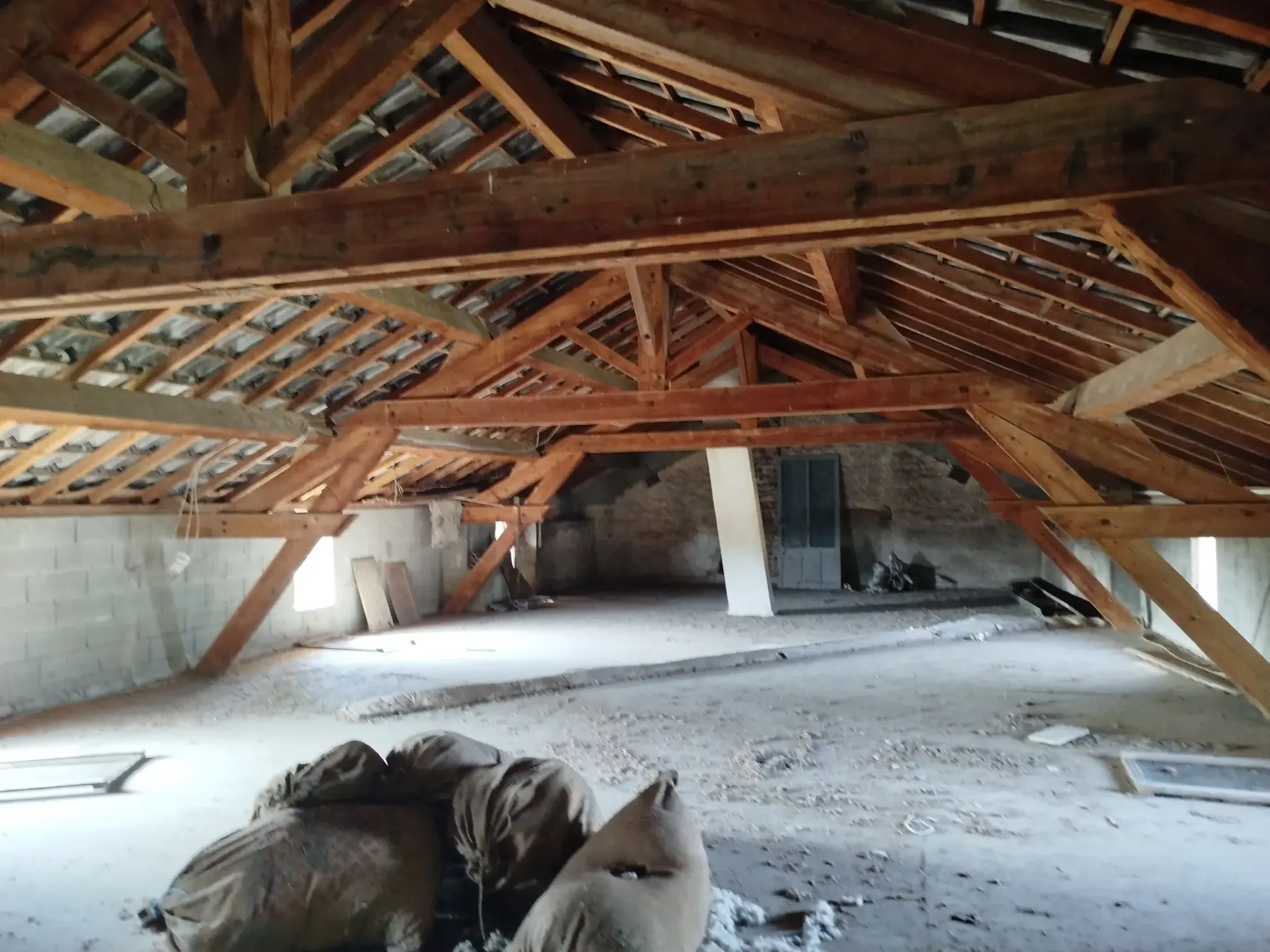 Ferme à rénover avec grand terrain à Romenay - Opportunité à Pont de Vaux 