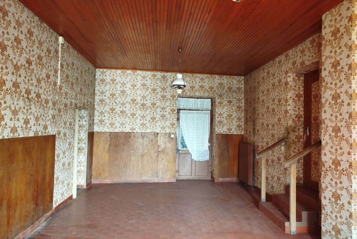 Ferme à rénover avec grand terrain à Romenay - Opportunité à Pont de Vaux 