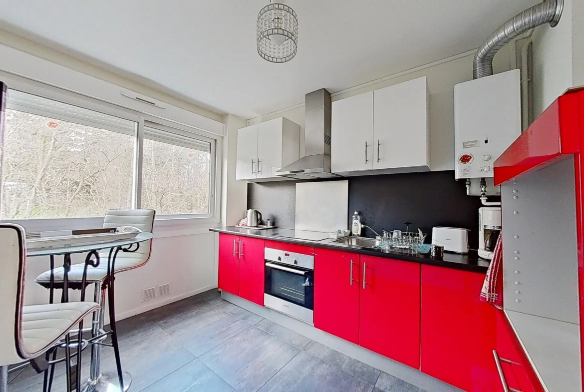 Appartement T3 lumineux à Lyon 9ème avec vue dégagée et proximité métro 