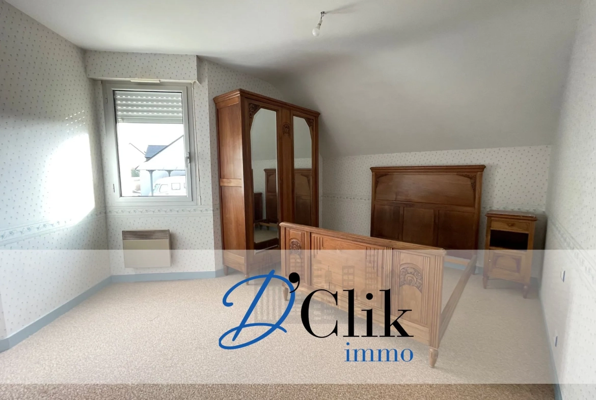Maison d'architecte à vendre à Changé – 4 chambres, jardin clos, terrasse, calme 