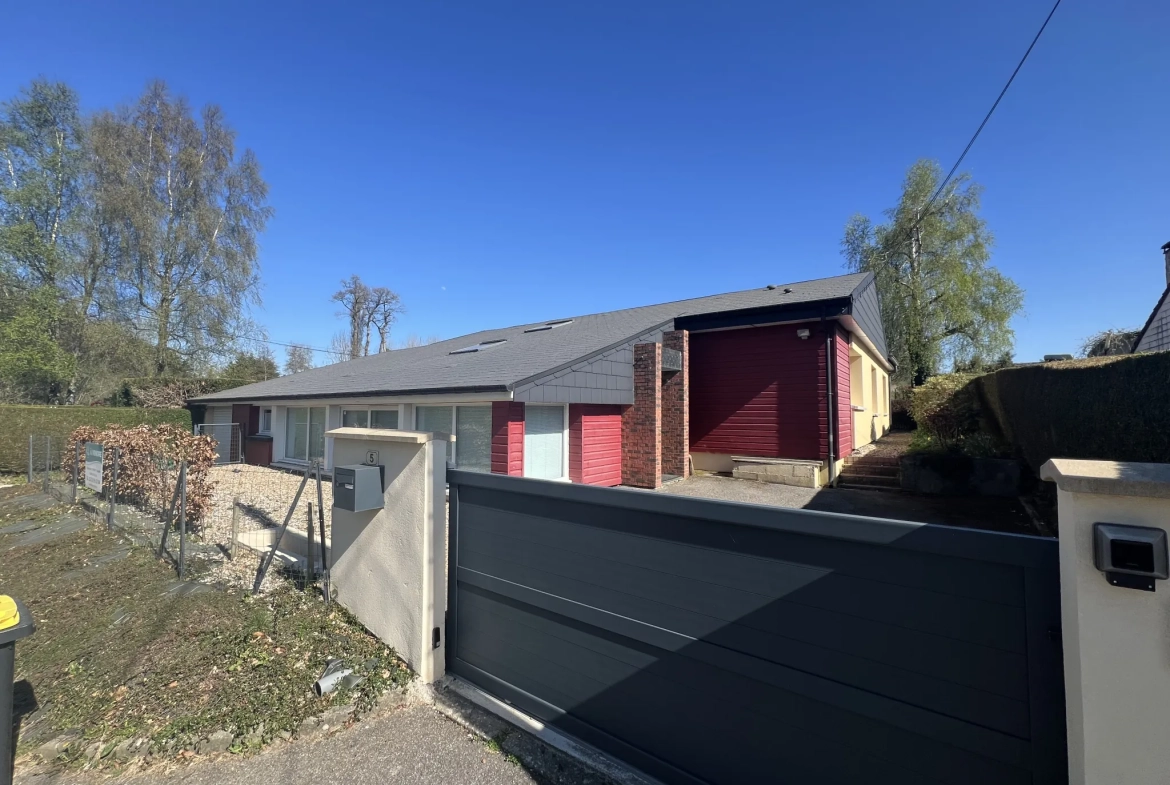 Maison de village de 160 m² avec garage à Fauville-en-Caux 