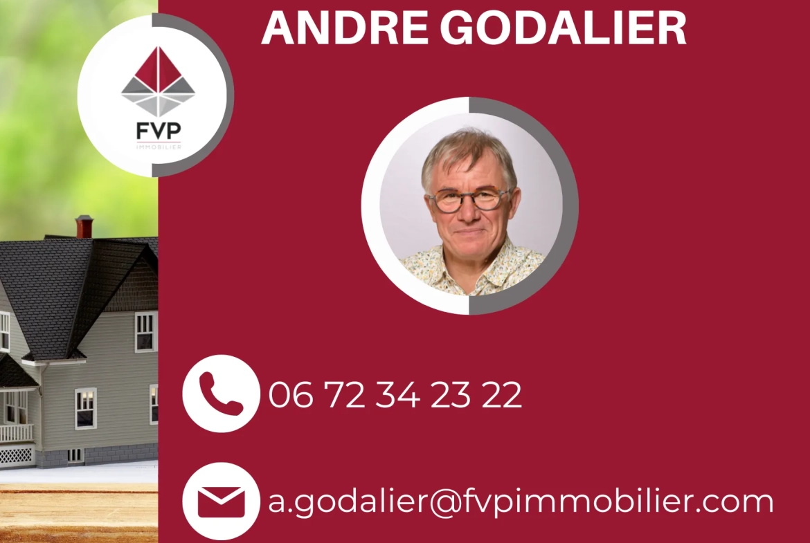 Maison de village de 160 m² avec garage à Fauville-en-Caux 