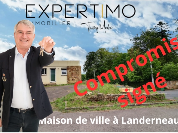 Maison de ville à Landerneau KERMARIA - 3 chambres, jardin privatif