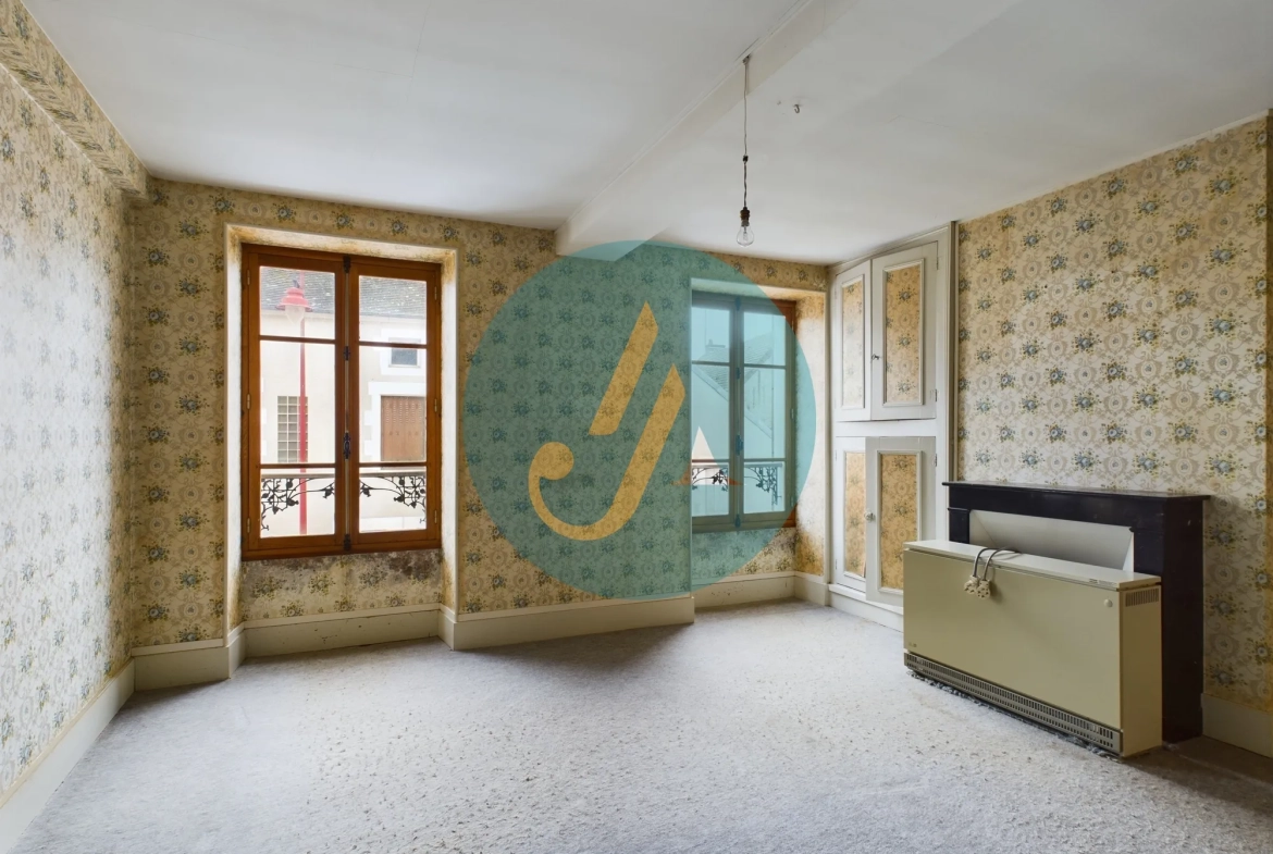 Maison de village avec grand potentiel à Arquian, idéal pour résidence ou investissement locatif 