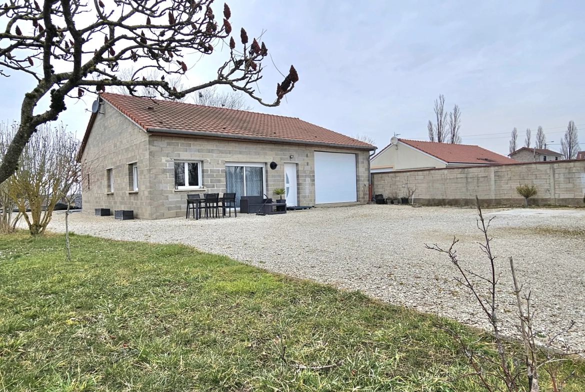 À vendre pavillon récent de 97 m² à Saint-Dizier 