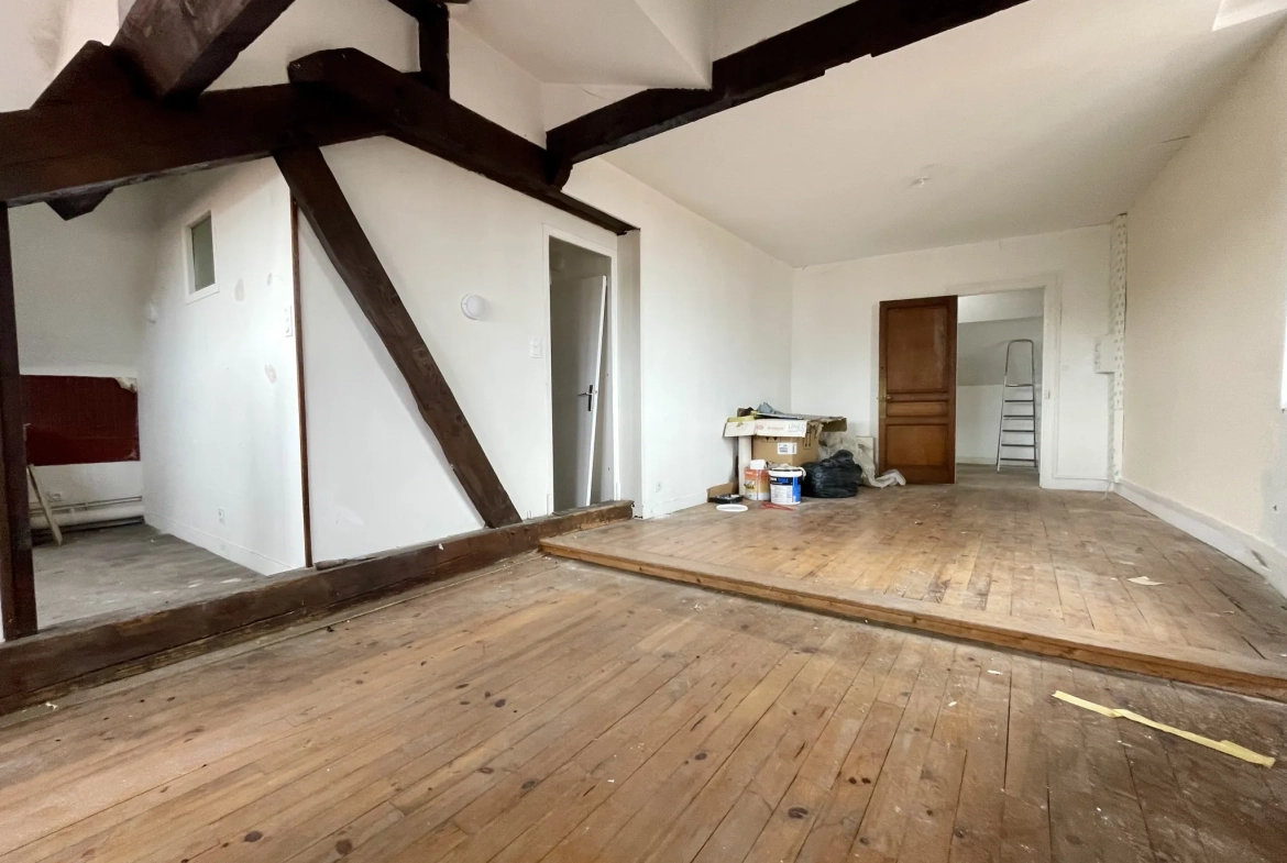 Immeuble en centre-ville de Vic-en-Bigorre de 480 m² avec jardin et parking 
