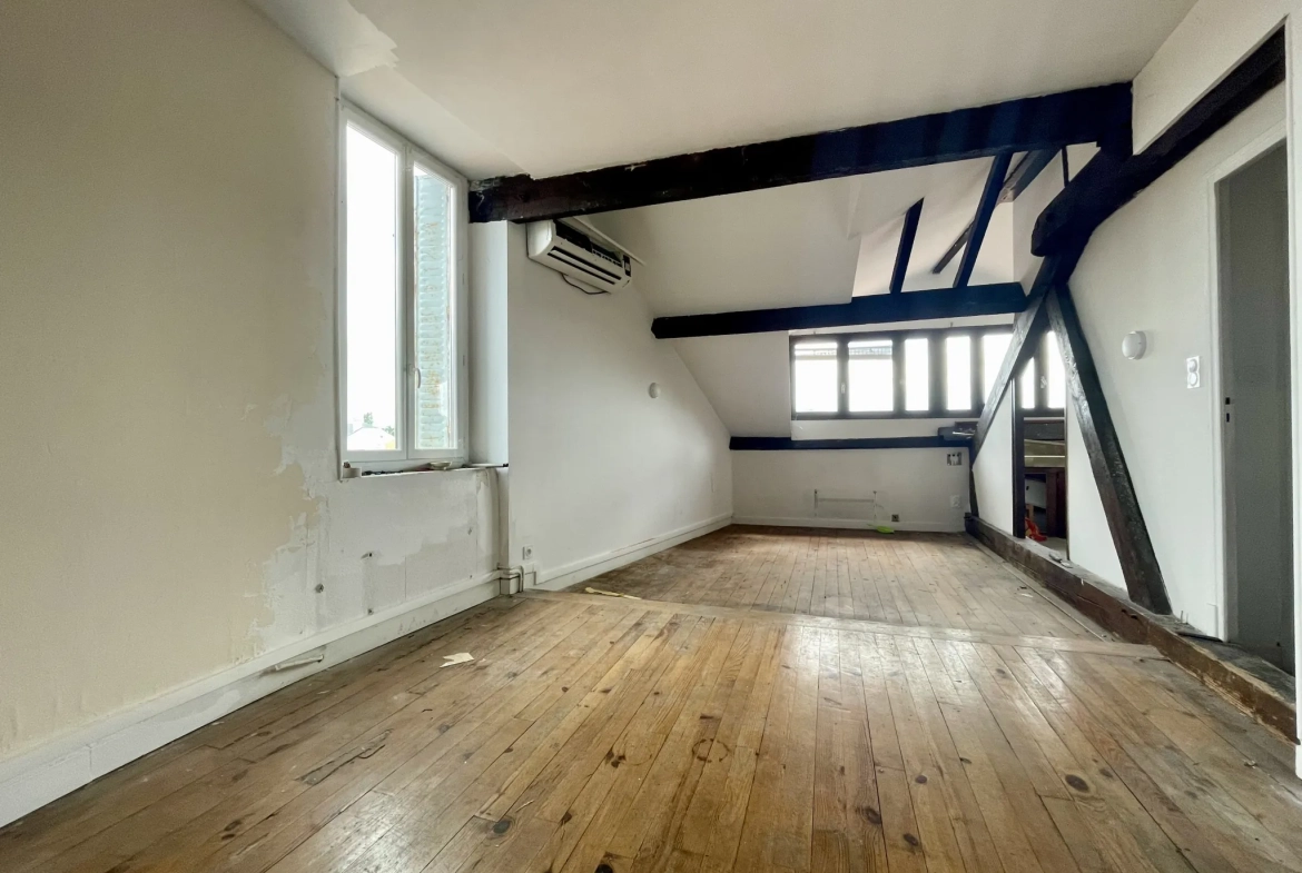 Immeuble en centre-ville de Vic-en-Bigorre de 480 m² avec jardin et parking 