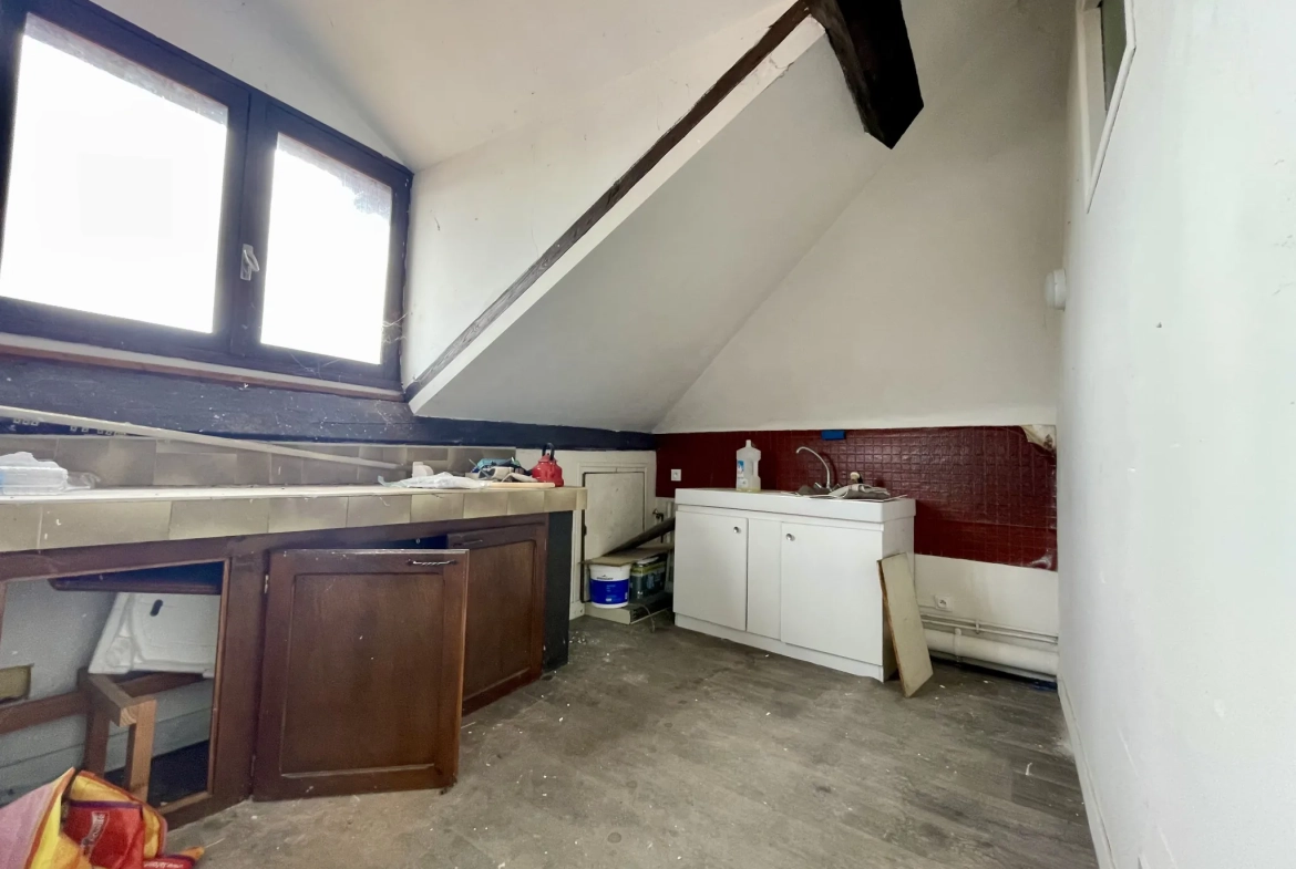 Immeuble en centre-ville de Vic-en-Bigorre de 480 m² avec jardin et parking 