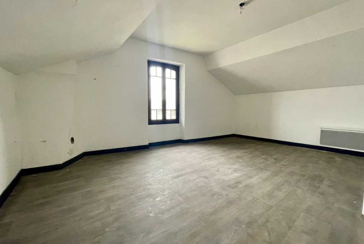 Immeuble en centre-ville de Vic-en-Bigorre de 480 m² avec jardin et parking 
