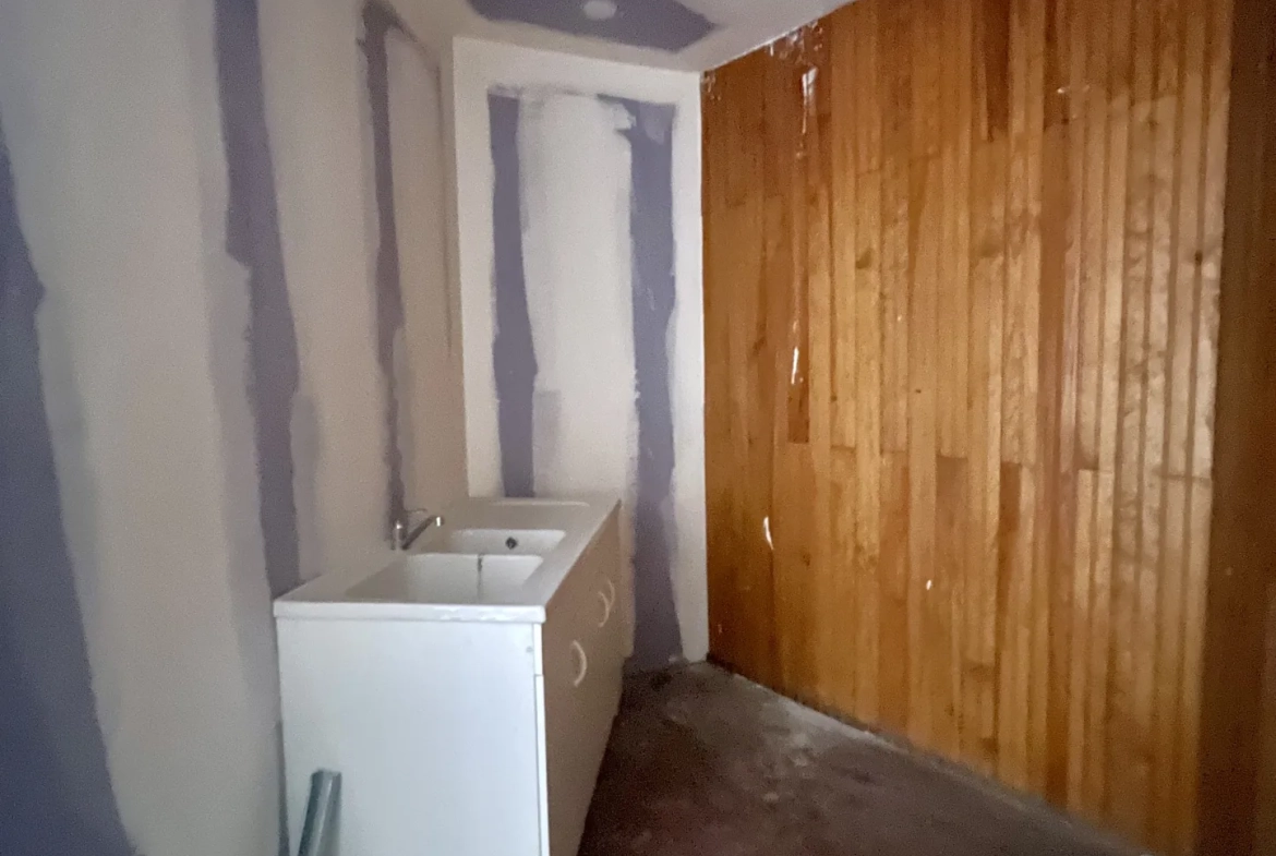 Immeuble en centre-ville de Vic-en-Bigorre de 480 m² avec jardin et parking 