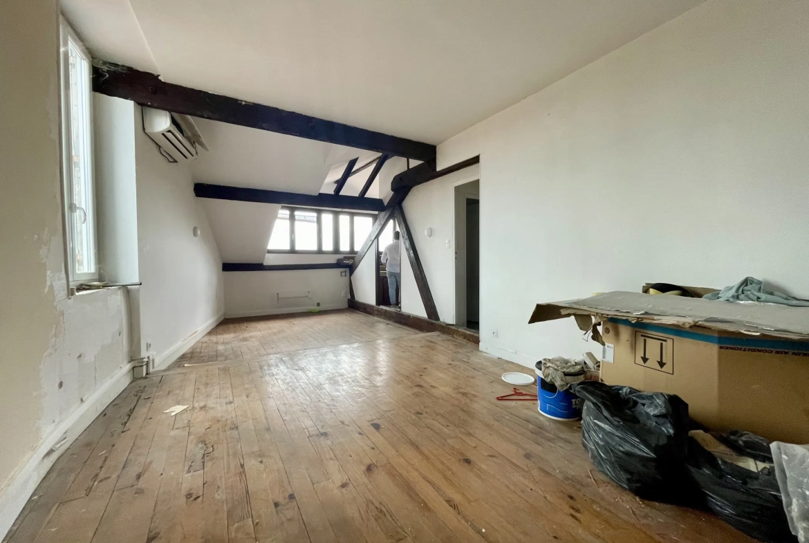 Immeuble en centre-ville de Vic-en-Bigorre de 480 m² avec jardin et parking 
