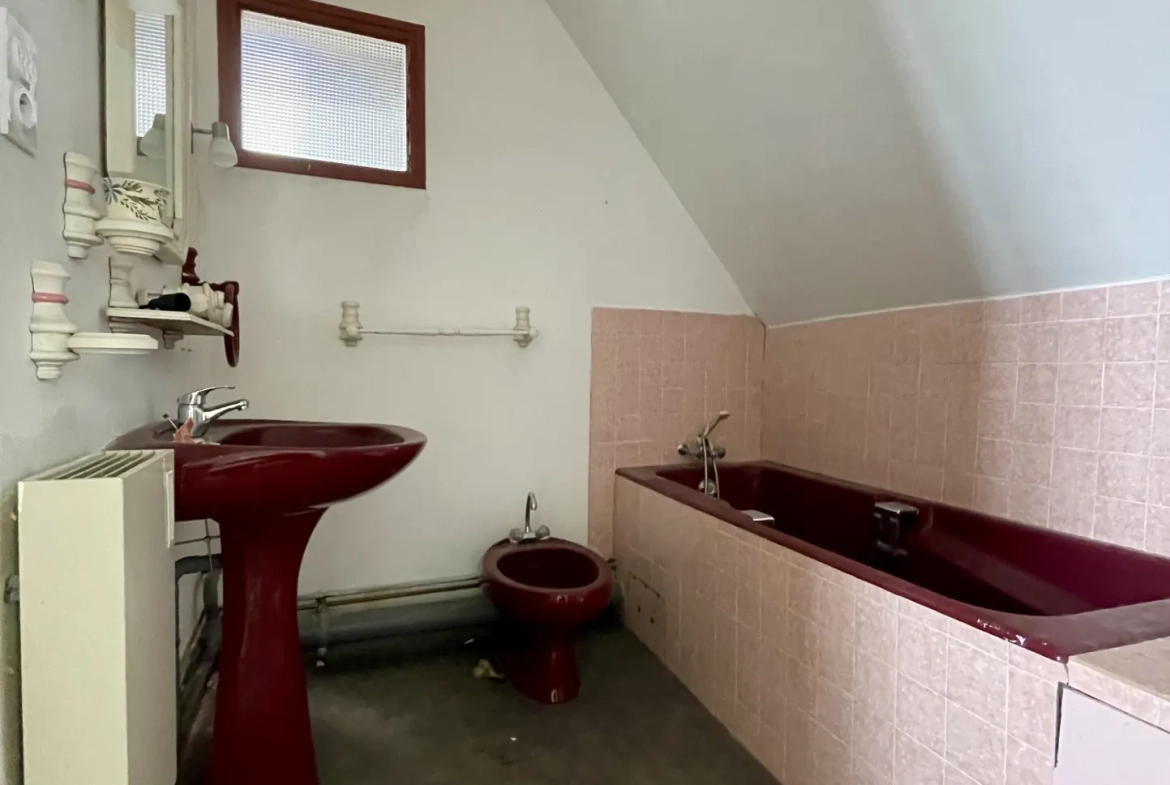 Immeuble en centre-ville de Vic-en-Bigorre de 480 m² avec jardin et parking 