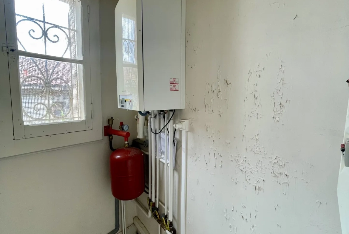 Immeuble en centre-ville de Vic-en-Bigorre de 480 m² avec jardin et parking 