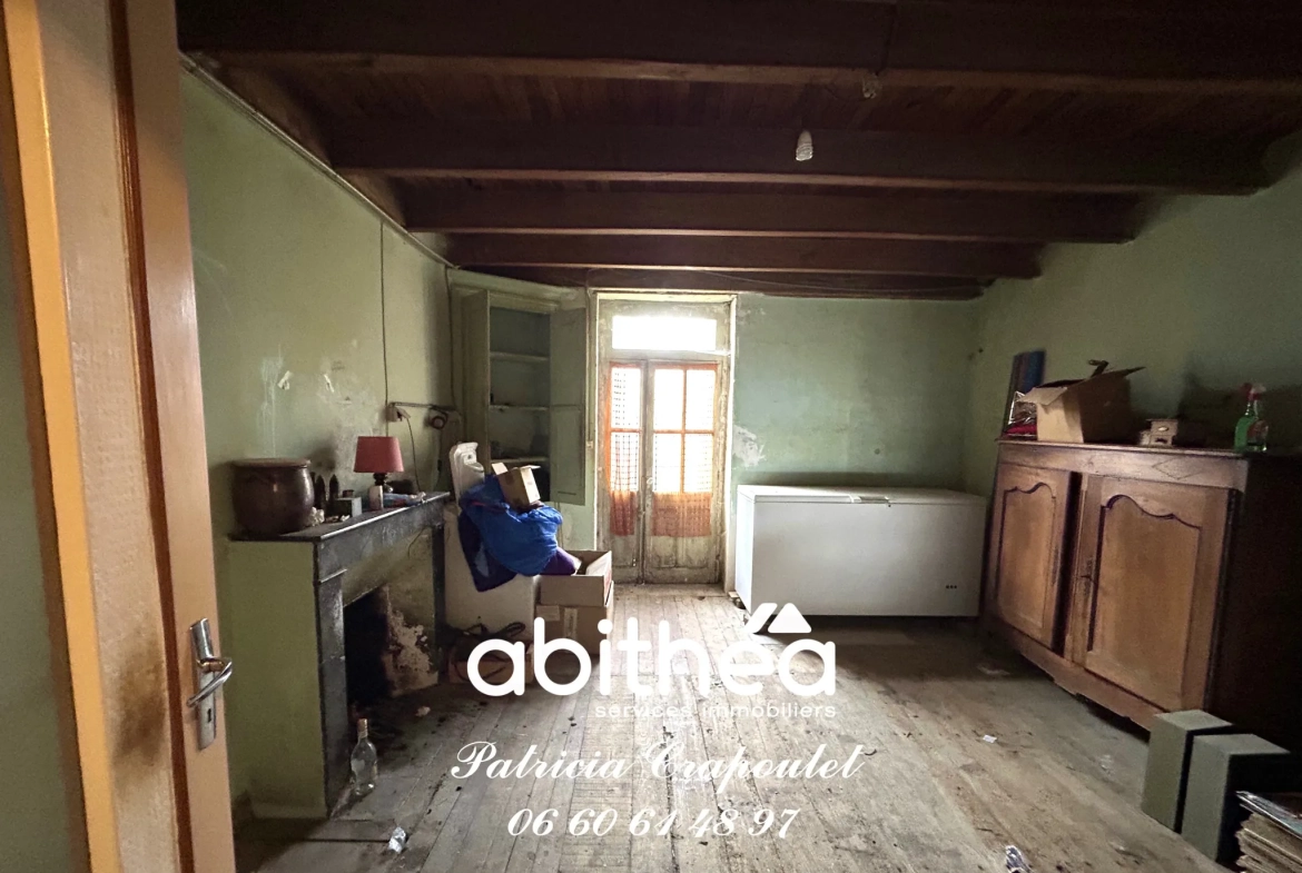 Grande maison à rénover à Coulonges, proche Angoulême - 6 chambres et dépendances 