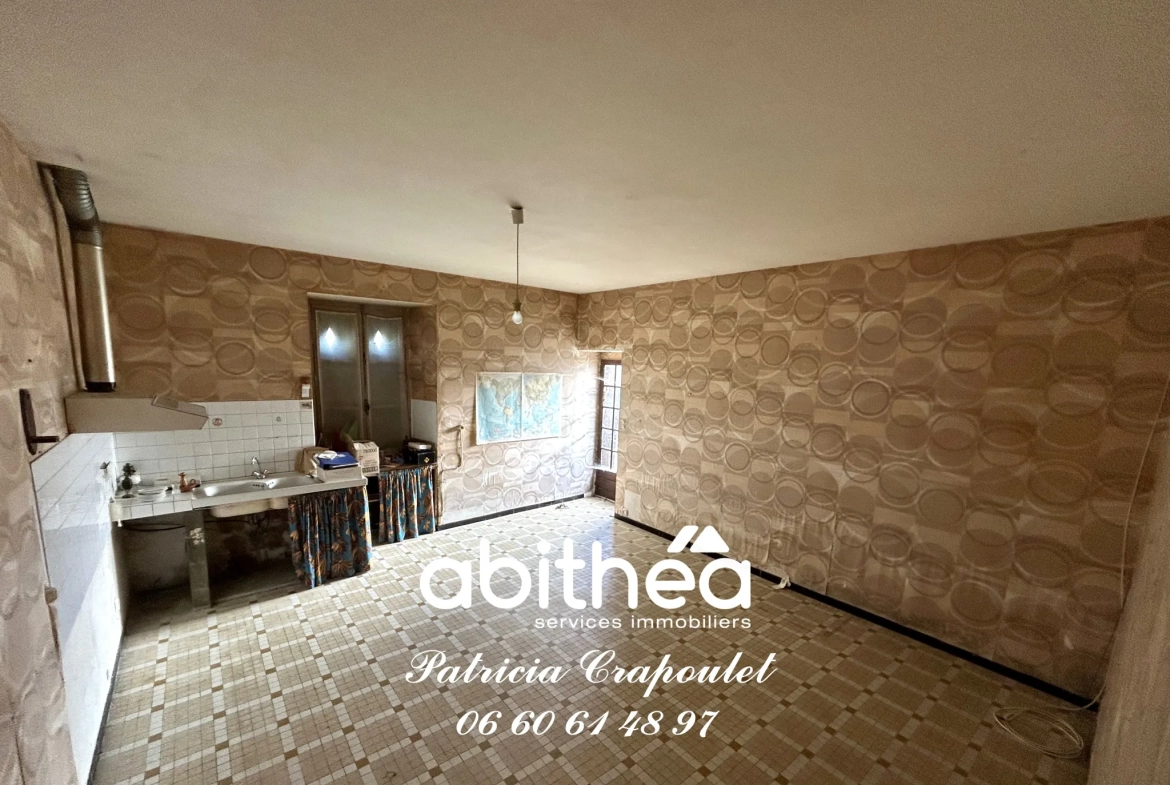 Grande maison à rénover à Coulonges, proche Angoulême - 6 chambres et dépendances 