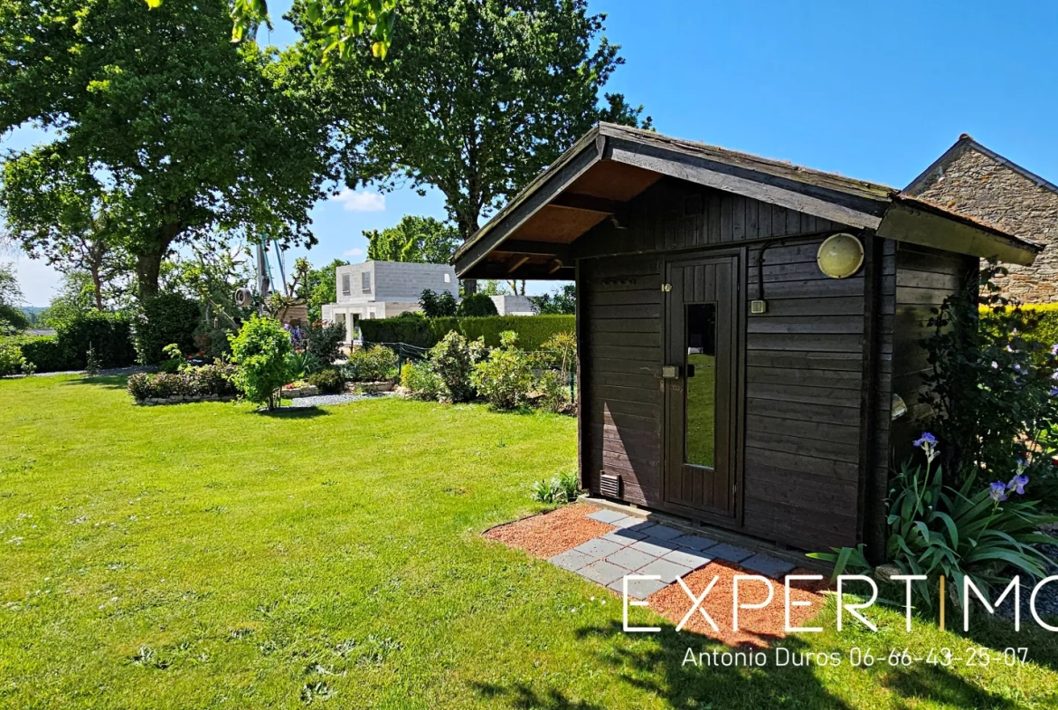 Belle maison de 138 m² avec jardin, véranda et 4 chambres à Gausson, Côtes d'Armor 