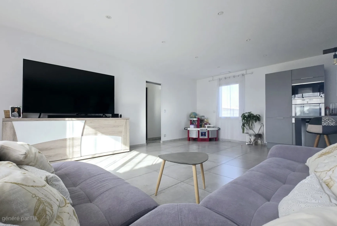 Maison moderne de 2020 avec terrain clos à Sainte-Magne-de-Castillon 