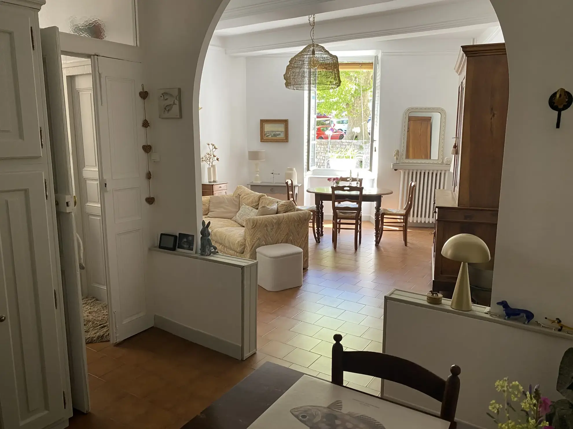 Maison de village à Anduze avec 2 chambres, bureau et garage - Centre-ville idéal 