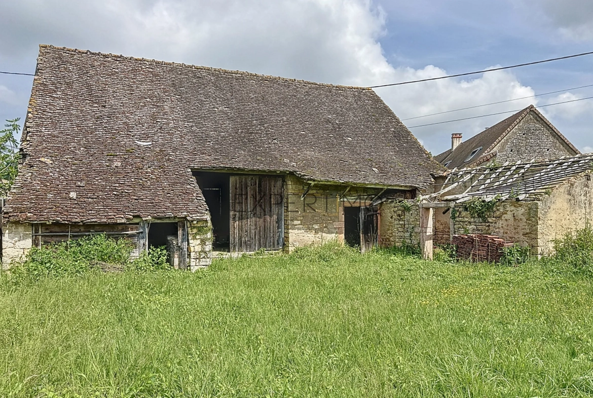 Ensemble immobilier en pierre à rénover à Simandre (71) - Opportunité rare 