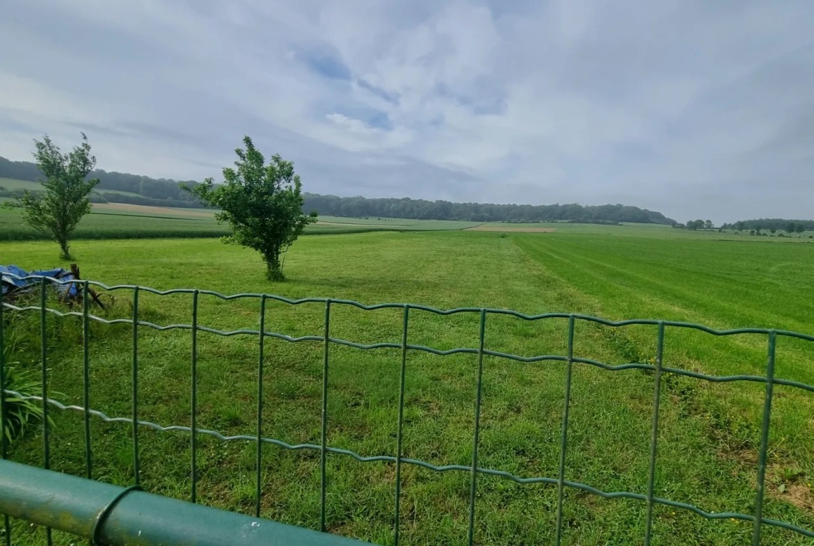 Belle maison individuelle à Hermelinghen avec grand terrain et double garage 