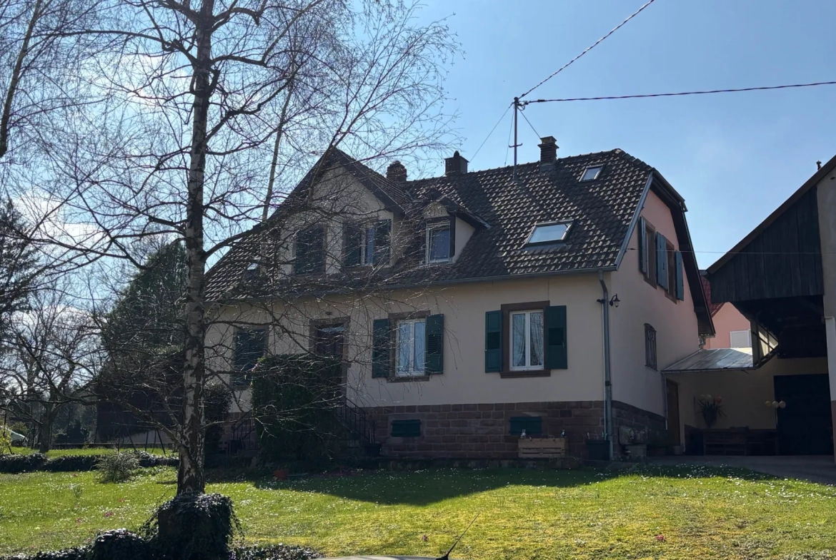 Maison de 170 m² avec appartement indépendant à Ottersthal proche de Saverne 