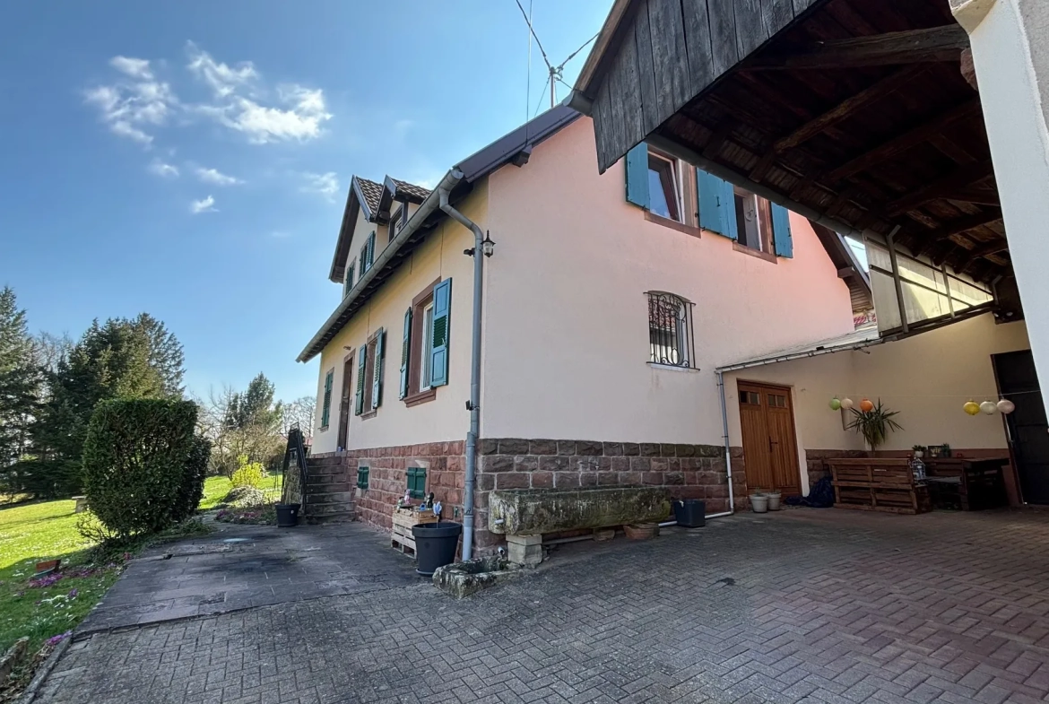 Maison de 170 m² avec appartement indépendant à Ottersthal proche de Saverne 