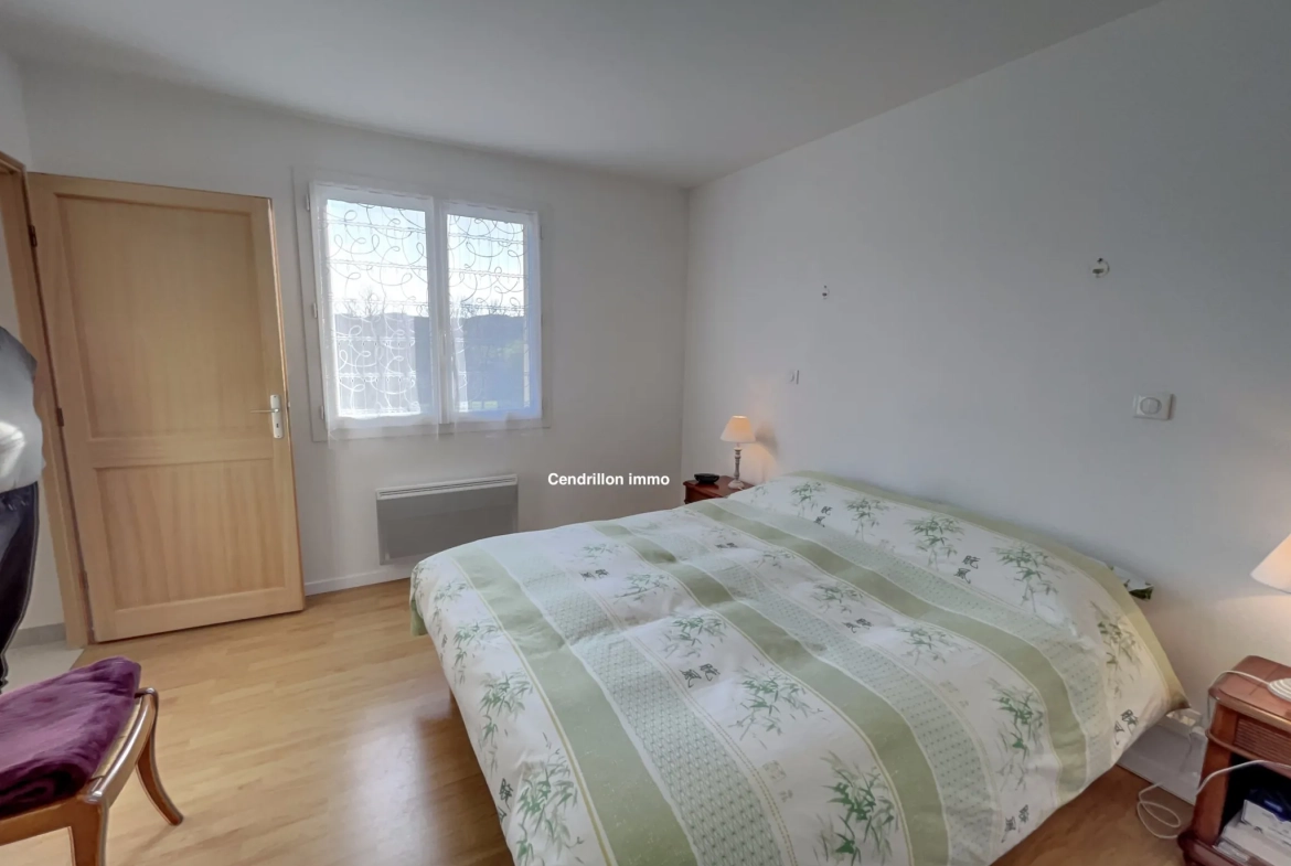 Maison familiale de 3 chambres à Bourganeuf avec garage et grand terrain 