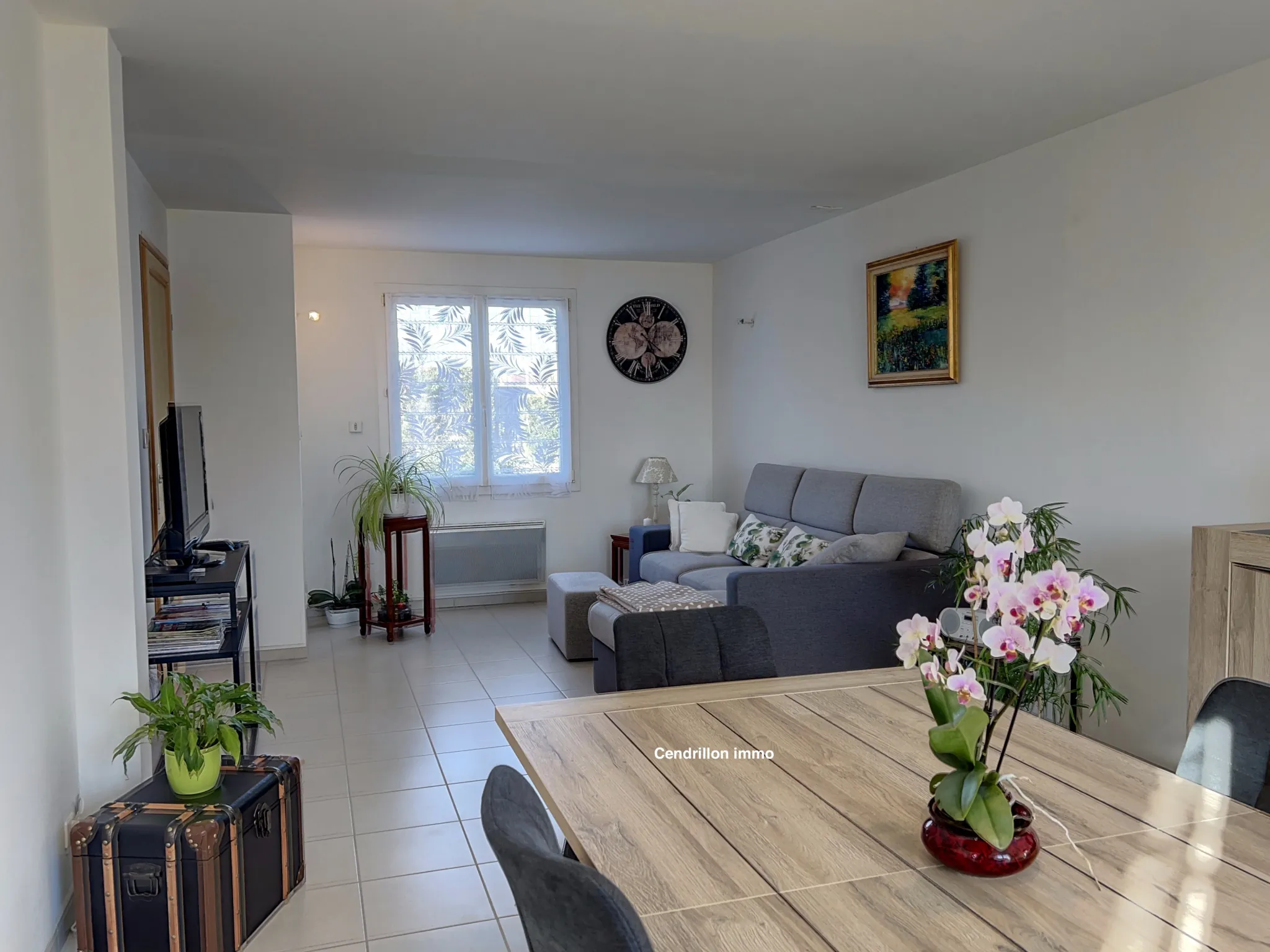 Maison familiale de 3 chambres à Bourganeuf avec garage et grand terrain 