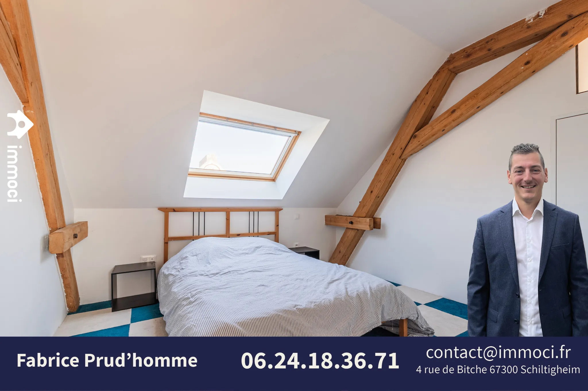 Vente d’un appartement en dernier étage à Schiltigheim proche Strasbourg 