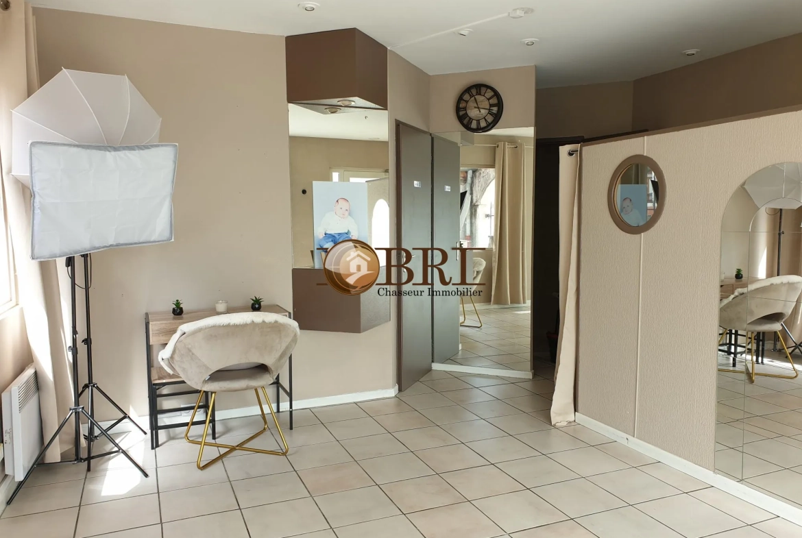 Location ou achat de droit au bail pour local commercial à Voiron 