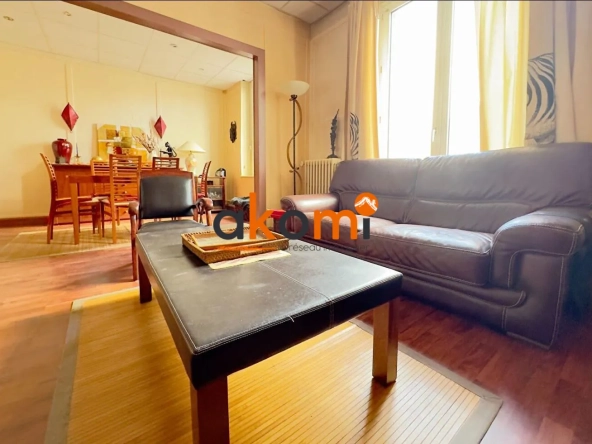 Bel appartement 4 pièces de 110 m² à Lunéville avec garage et cave